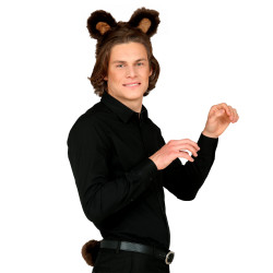 Sada medvedieho chvosta a uší