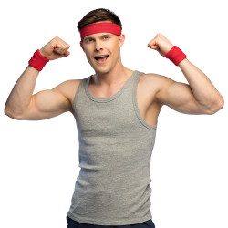 Sada červených potítek