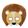 Maska lva plyšová