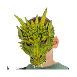 Maska draka zelená