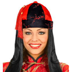 Čínský klobouk s třapcem