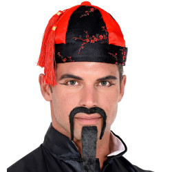 Čínský klobouk s třapcem