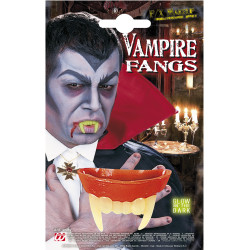 Dracula dospelý upír zuby