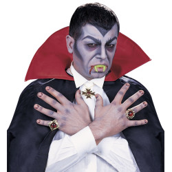 Dracula dospelý upír zuby