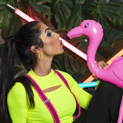 Nafukovací plameňák 60 cm