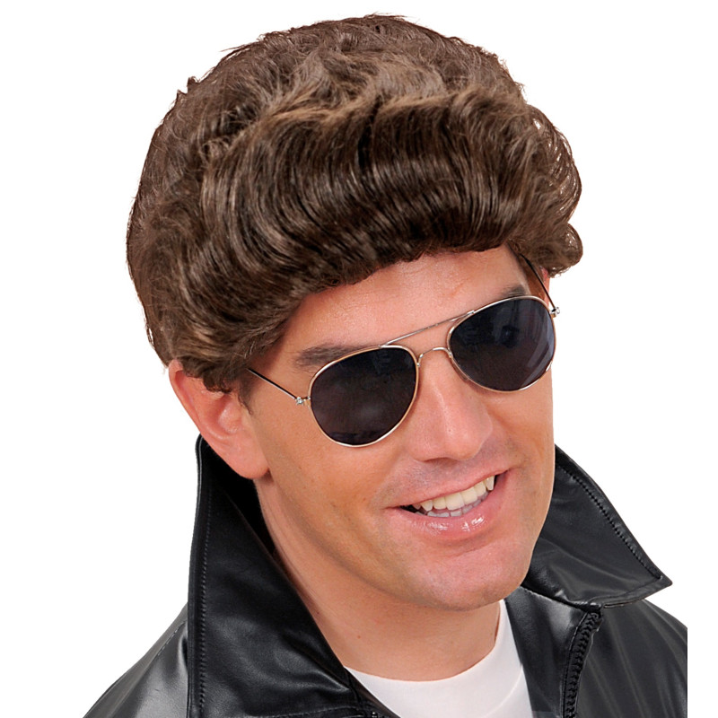 Pánská krátká hnědá paruka