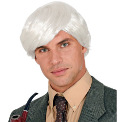 Pánská paruka bílá