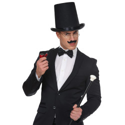 Cylindr černý vysoký výška 20 cm