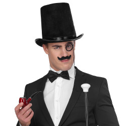 Cylindr černý vysoký výška 20 cm