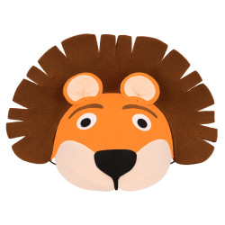 Čepička zvířátko plstěný vzhled