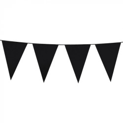 Černá girlanda 10m