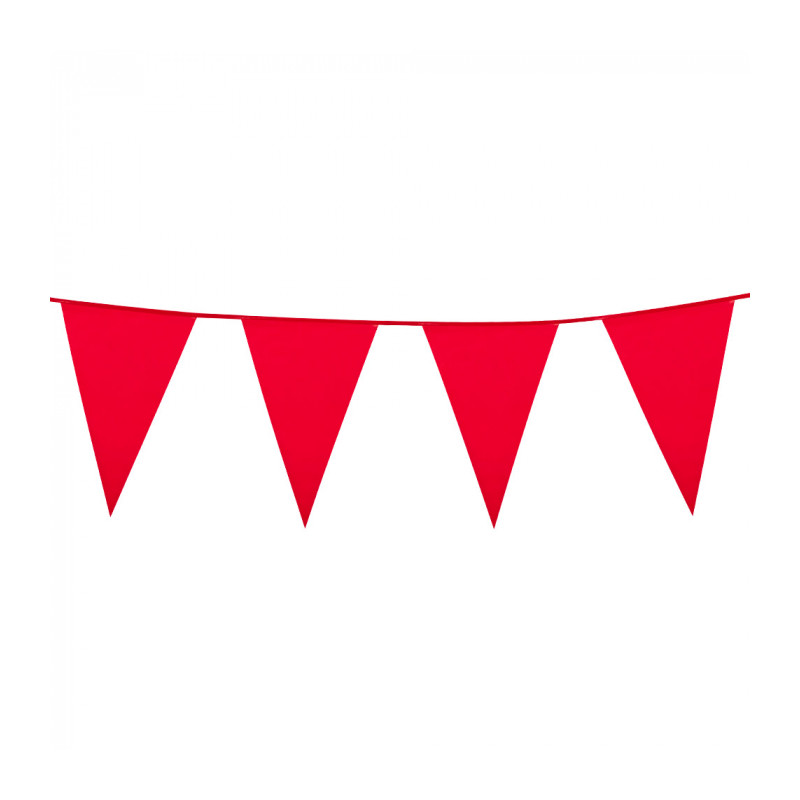 Červená girlanda 10 m