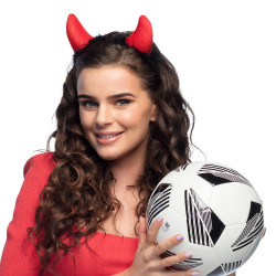 Červené  čertovské rohy