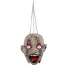 Dekorácia: odrezaná hlava na reťaziach