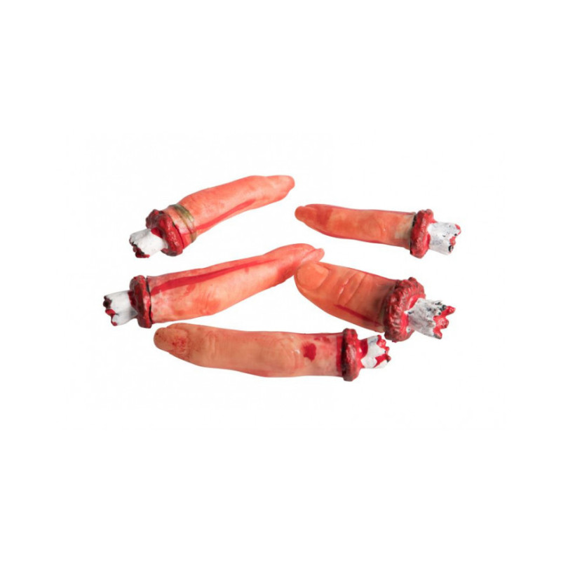 Utržené prsty - halloweenská dekorace