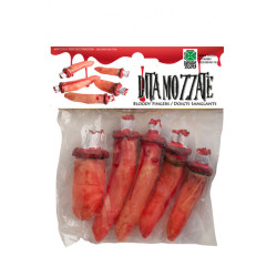 Utržené prsty - halloweenská dekorace