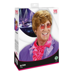 Paruka Elton hnědá
