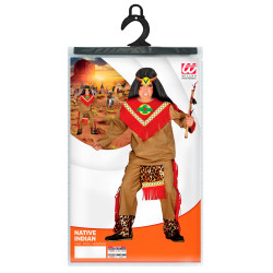 Indiánsky kostým Sitting Bull veľkosť 140