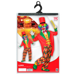 Kostým klauna, veľkosť XXL