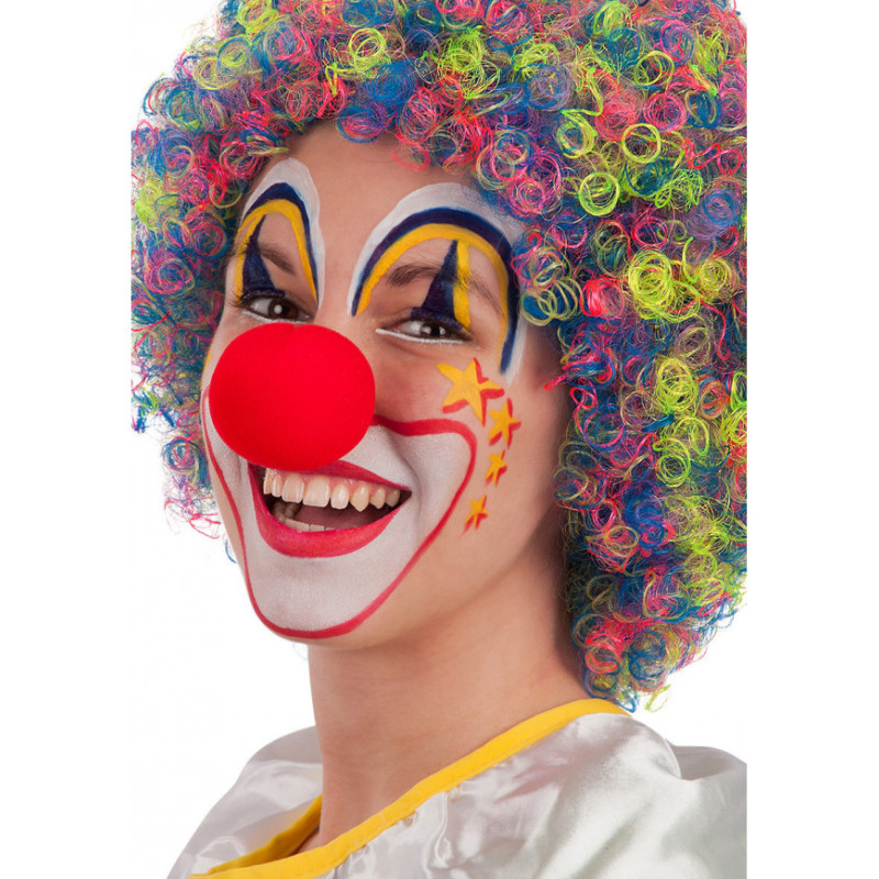 Červený klaunský nos 4,5 cm