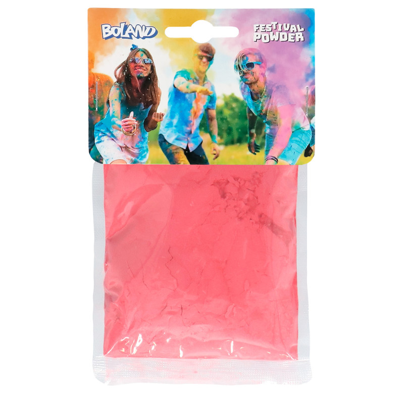 Růžový holi prášek