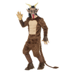 Diabolská maska s rohami  Krampus