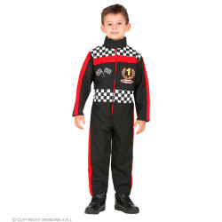 Kostým pretekára Formuly veľkosť 158