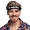 Čelenka Hippie s nápisem Peace