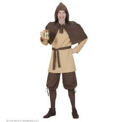 Kostým středověký čeledín vel. XL