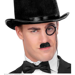 Knír černý Chaplin