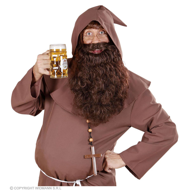 Hnedá mníšska brada