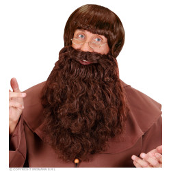 Hnedá mníšska brada