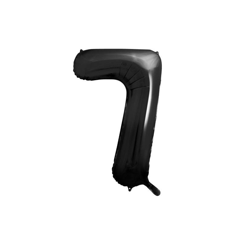 Číslo fólie - 7 čierna - 86 cm