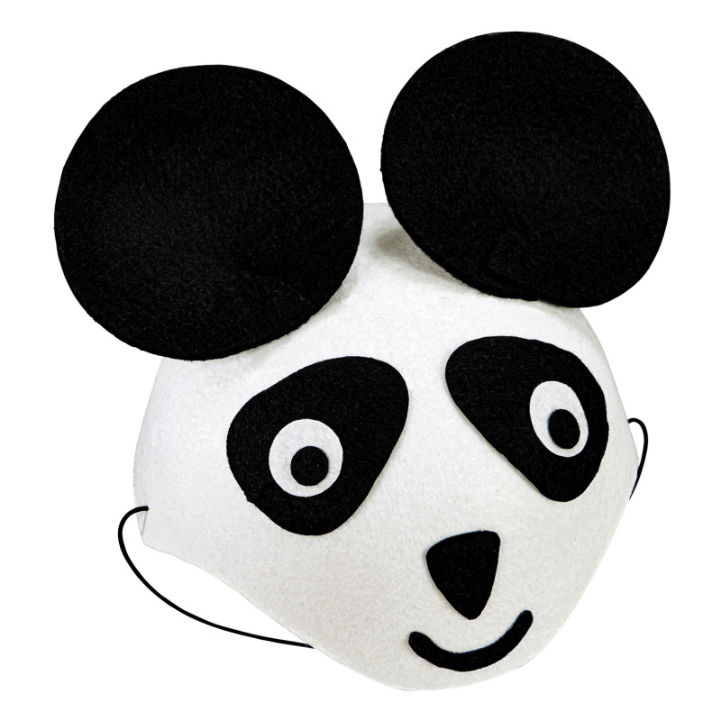 Čepička panda látková