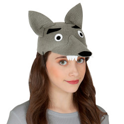 Čepička vlk plstěná