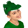 Čepička krokodýl plstěná