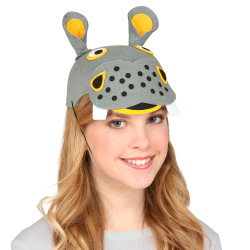 Čepička hroch plstěná