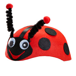 Čepička beruška plstěná