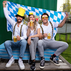 Plastový obrus na pivo Oktoberfest