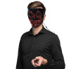 Svítící LED maska usměvavého zabijáka červená