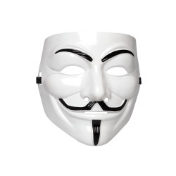 Plastová maska Anonymus