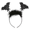 Halloweenová čelenka s netopierom