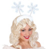 Vianočná čelenka so snehovou vločkou