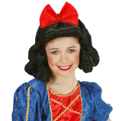 Červená mašľa na čelenke