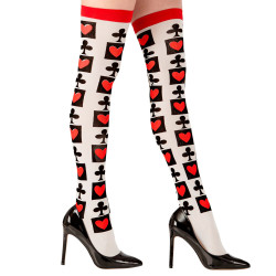 Dámské nadkolenky Poker