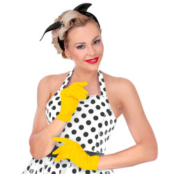 Rukavičky žluté krátké