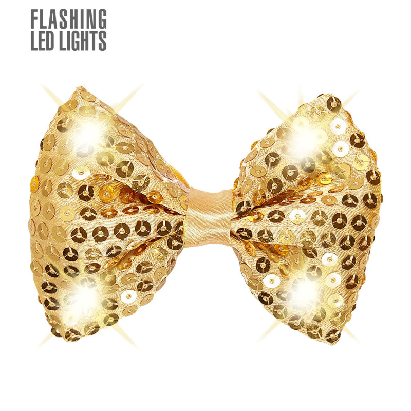 Zlatá blikajúca motýlik s flitrami