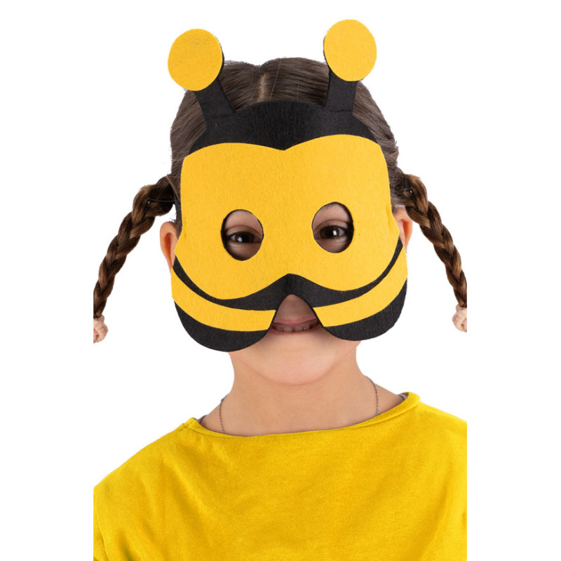 Maska včelka pro děti