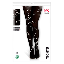 Punčochové kalhoty s netopýry XL