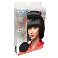 Parochňa gejša Maiko s hrebeňmi